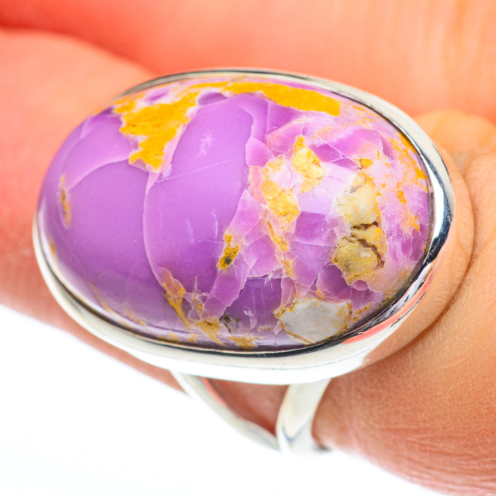 Phosphosiderite Rings handcrafted by Ana Silver Co - RING61258