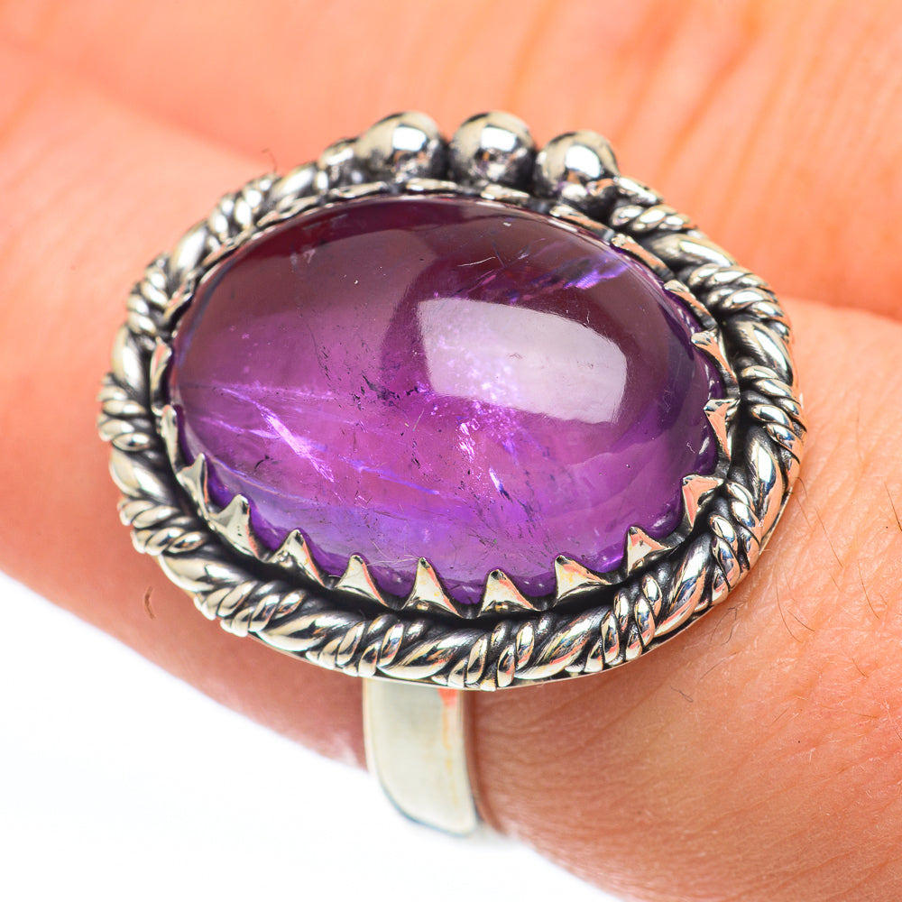 Amethyst Rings handcrafted by Ana Silver Co - RING61259