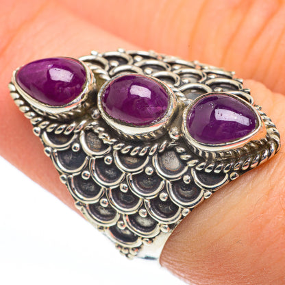 Ruby Rings handcrafted by Ana Silver Co - RING61272