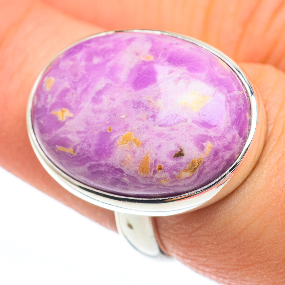 Phosphosiderite Rings handcrafted by Ana Silver Co - RING61274