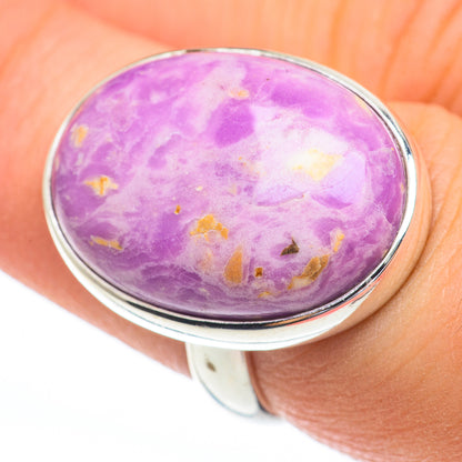 Phosphosiderite Rings handcrafted by Ana Silver Co - RING61274