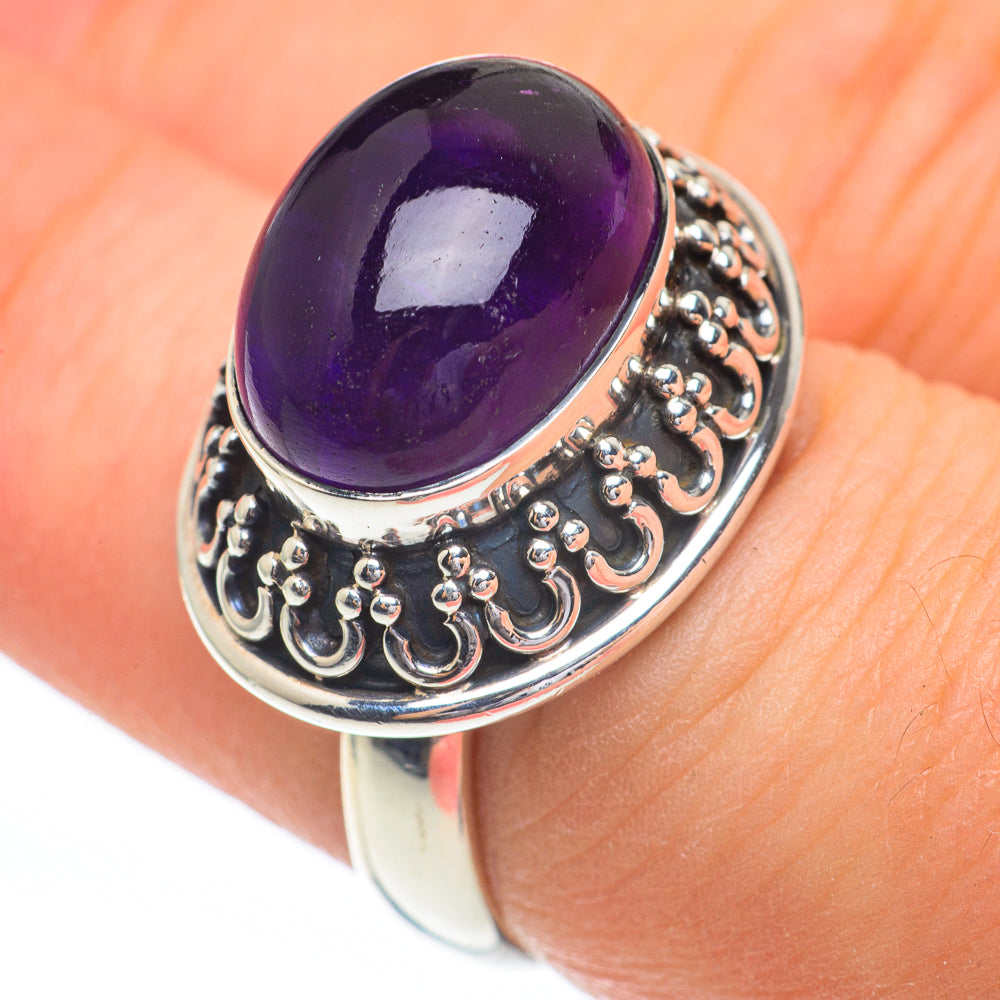 Amethyst Rings handcrafted by Ana Silver Co - RING61292