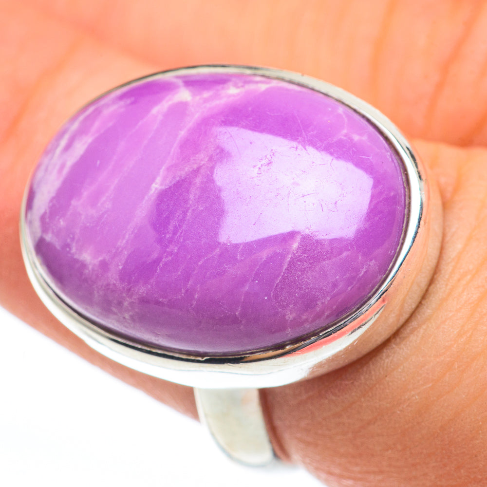 Phosphosiderite Rings handcrafted by Ana Silver Co - RING61307