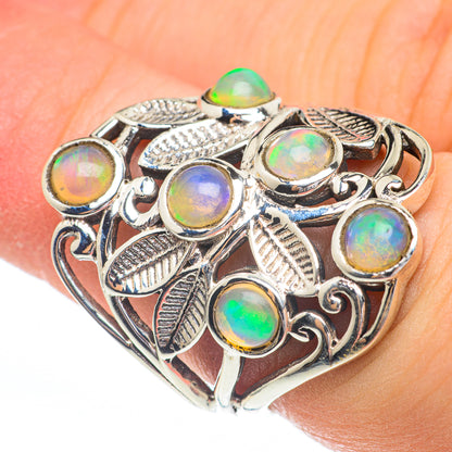 Ethiopian Opal Rings handcrafted by Ana Silver Co - RING61322