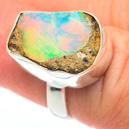 Ethiopian Opal Rings handcrafted by Ana Silver Co - RING61360