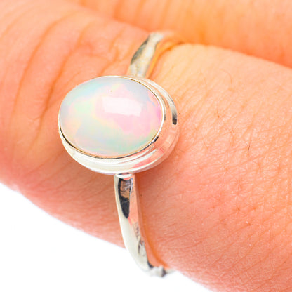 Ethiopian Opal Rings handcrafted by Ana Silver Co - RING61383