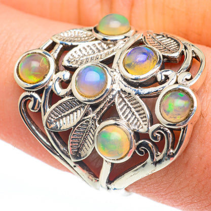 Ethiopian Opal Rings handcrafted by Ana Silver Co - RING61384