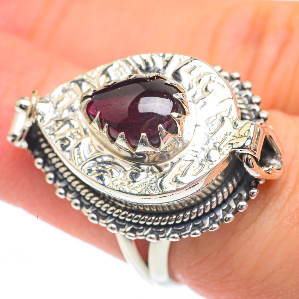 Garnet Rings handcrafted by Ana Silver Co - RING61405