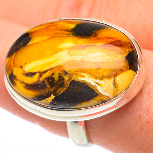 Amber Rings handcrafted by Ana Silver Co - RING61430