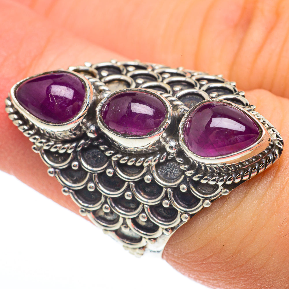 Ruby Rings handcrafted by Ana Silver Co - RING61460