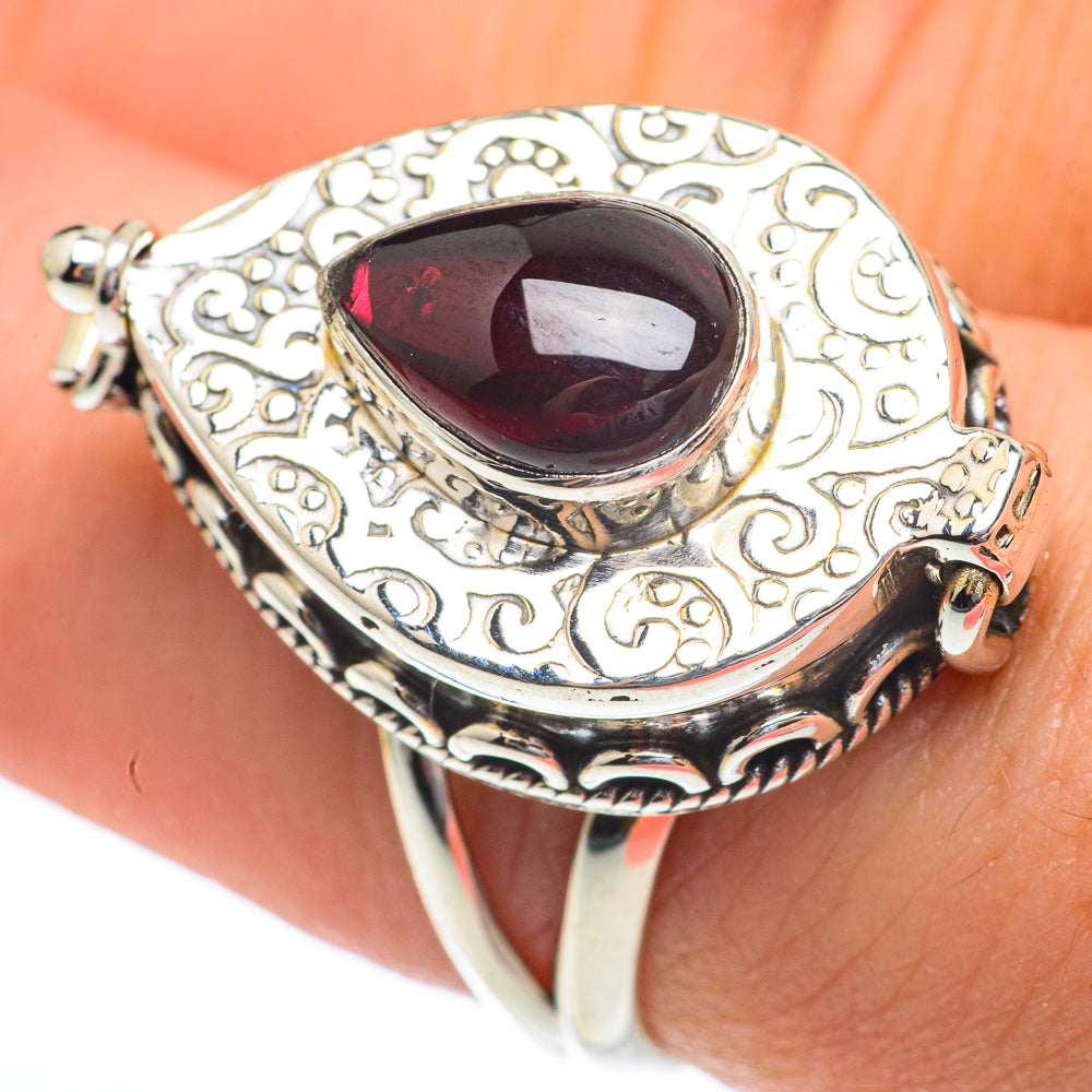 Garnet Rings handcrafted by Ana Silver Co - RING61462