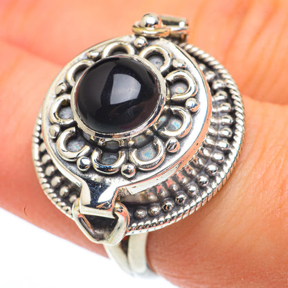Black Onyx Rings handcrafted by Ana Silver Co - RING61467
