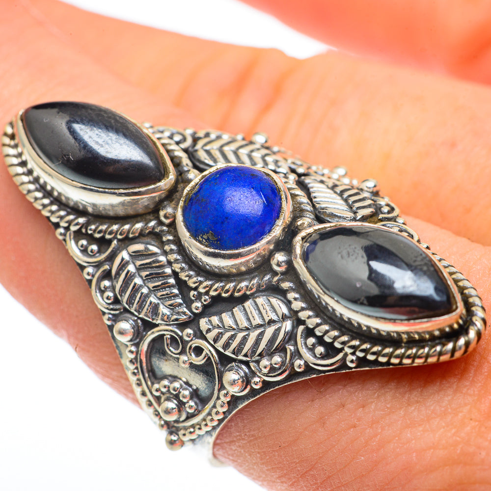 Hematite Rings handcrafted by Ana Silver Co - RING61471