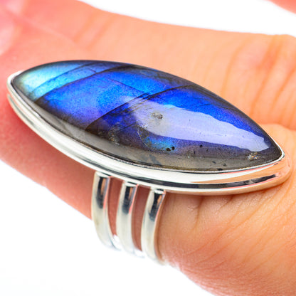 Labradorite Rings handcrafted by Ana Silver Co - RING61475