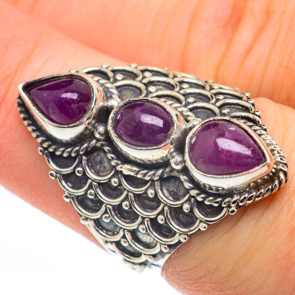 Ruby Rings handcrafted by Ana Silver Co - RING61483