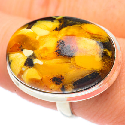 Amber Rings handcrafted by Ana Silver Co - RING61524