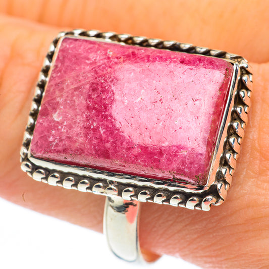 Thulite Rings handcrafted by Ana Silver Co - RING61528