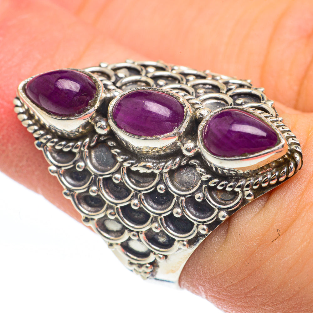 Ruby Rings handcrafted by Ana Silver Co - RING61530