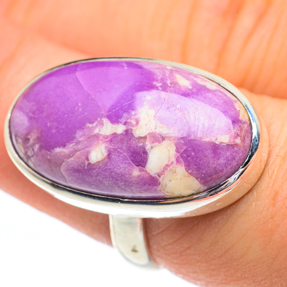 Phosphosiderite Rings handcrafted by Ana Silver Co - RING61531