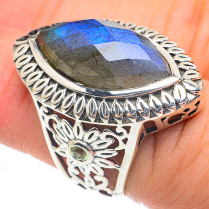 Labradorite Rings handcrafted by Ana Silver Co - RING61545