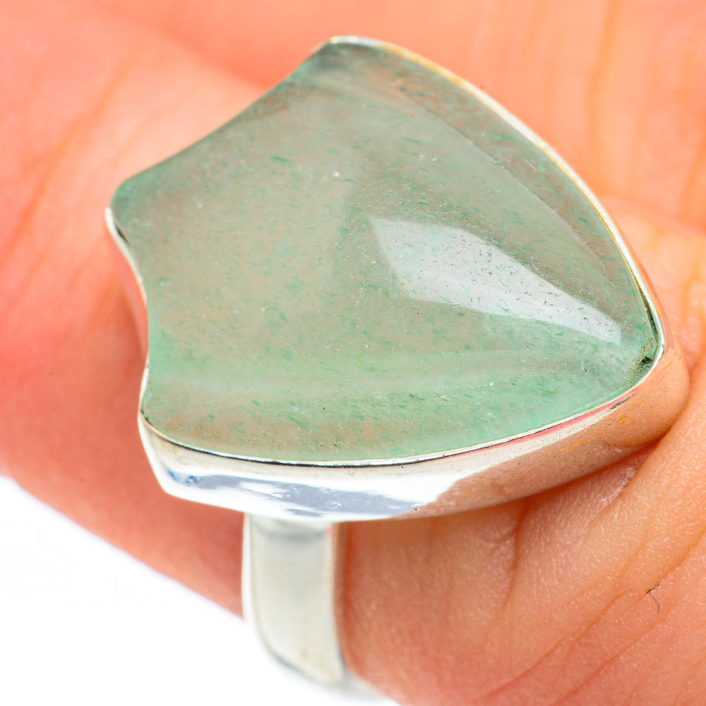 Prehnite Rings handcrafted by Ana Silver Co - RING61551