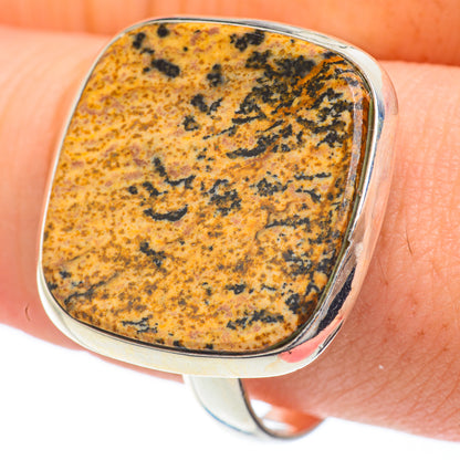 Picture Jasper Rings handcrafted by Ana Silver Co - RING61556