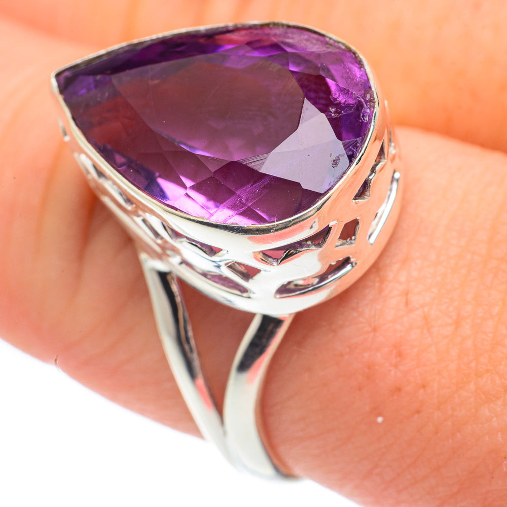 Amethyst Rings handcrafted by Ana Silver Co - RING61564