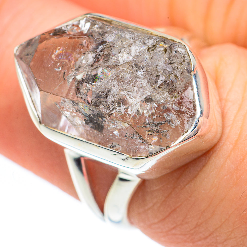 Herkimer Diamond Rings handcrafted by Ana Silver Co - RING61571