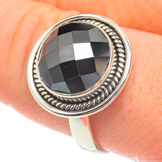 Hematite Rings handcrafted by Ana Silver Co - RING61577