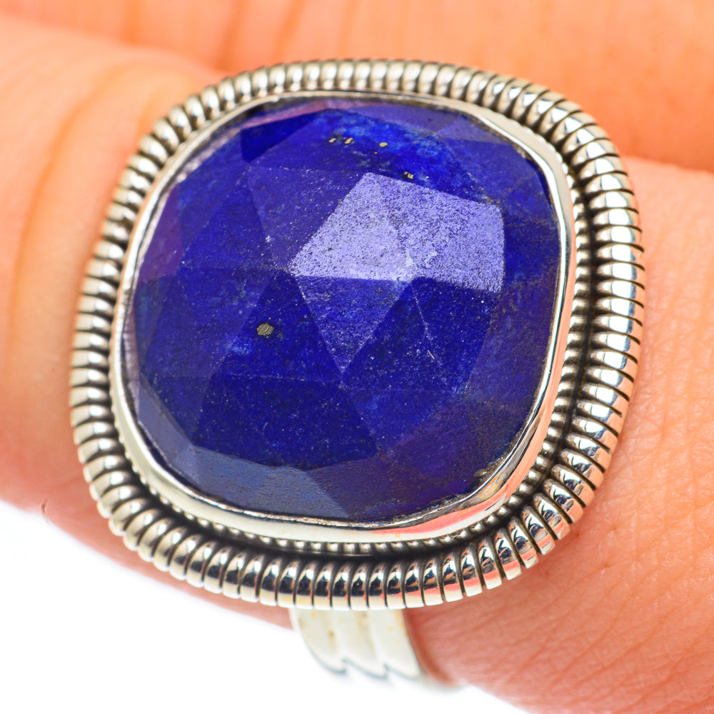 Lapis Lazuli Rings handcrafted by Ana Silver Co - RING61580