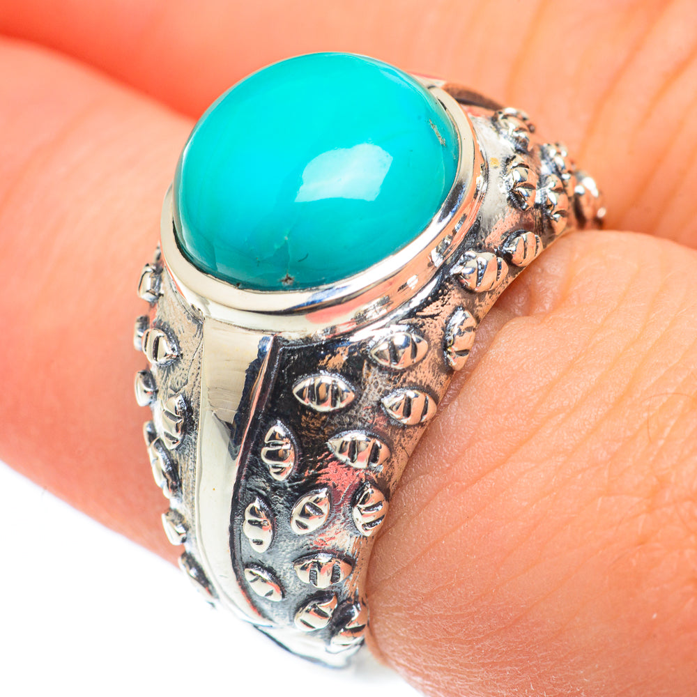Arizona Turquoise Rings handcrafted by Ana Silver Co - RING61581