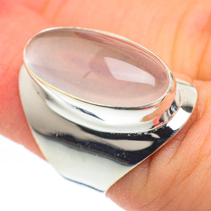 Rose Quartz Rings handcrafted by Ana Silver Co - RING61591