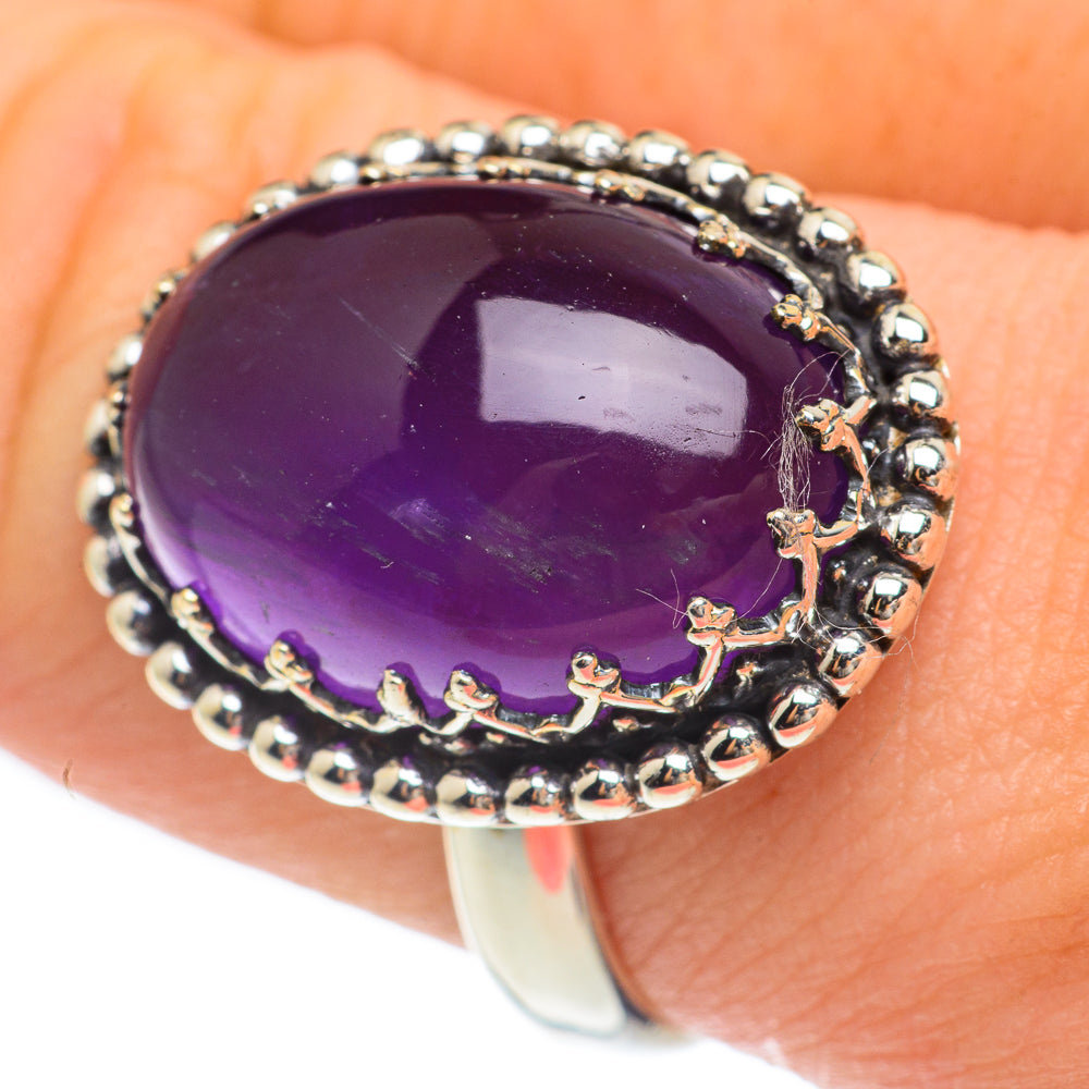 Amethyst Rings handcrafted by Ana Silver Co - RING61592