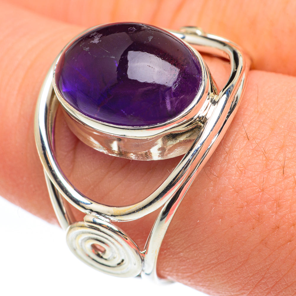 Amethyst Rings handcrafted by Ana Silver Co - RING61593