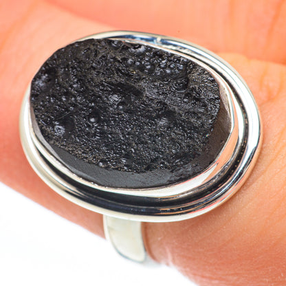 Tektite Rings handcrafted by Ana Silver Co - RING61596