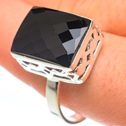 Black Onyx Rings handcrafted by Ana Silver Co - RING61597