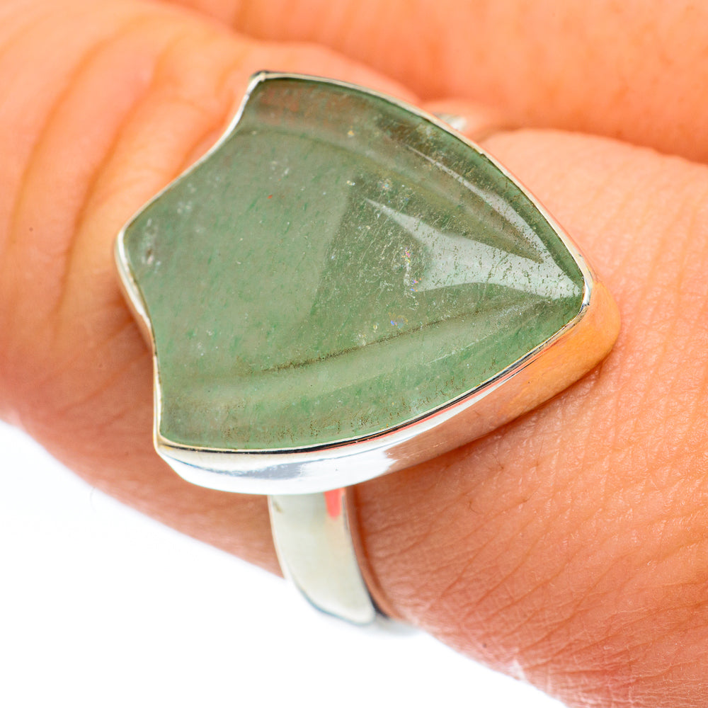 Prehnite Rings handcrafted by Ana Silver Co - RING61612
