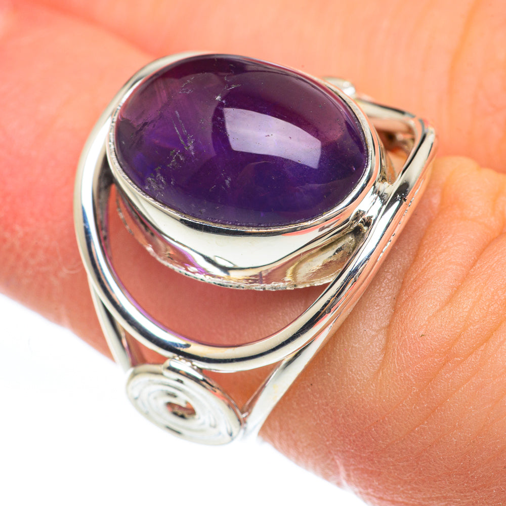 Amethyst Rings handcrafted by Ana Silver Co - RING61620