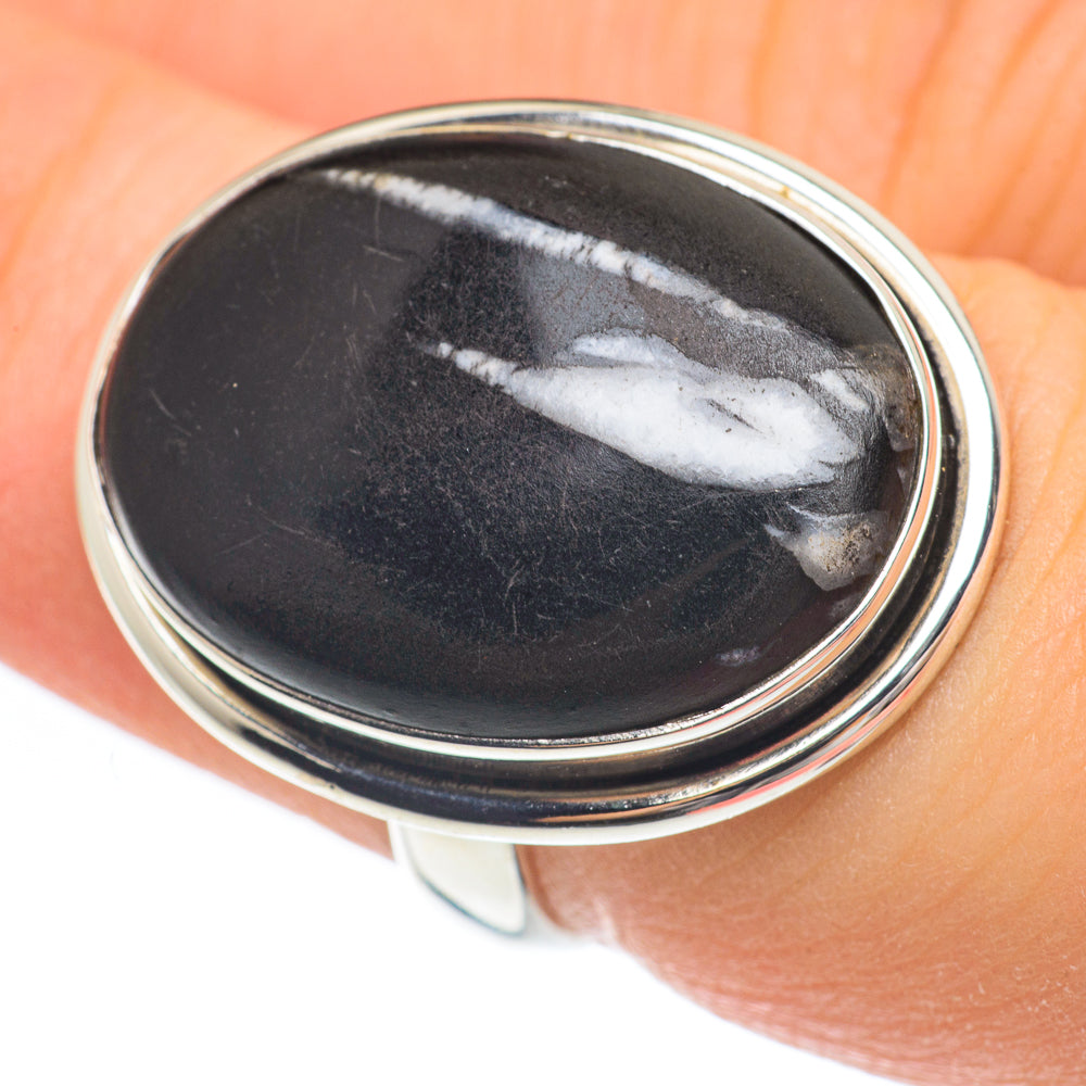 Pinolith Jasper Rings handcrafted by Ana Silver Co - RING61623