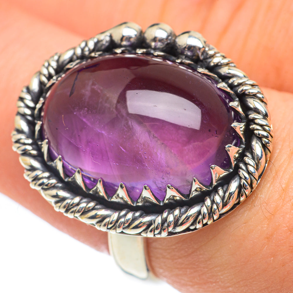 Amethyst Rings handcrafted by Ana Silver Co - RING61645