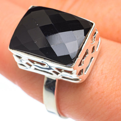 Black Onyx Rings handcrafted by Ana Silver Co - RING61648