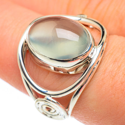 Aqua Chalcedony Rings handcrafted by Ana Silver Co - RING61657