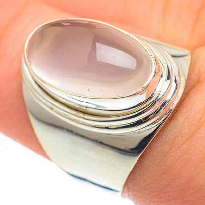Rose Quartz Rings handcrafted by Ana Silver Co - RING61668