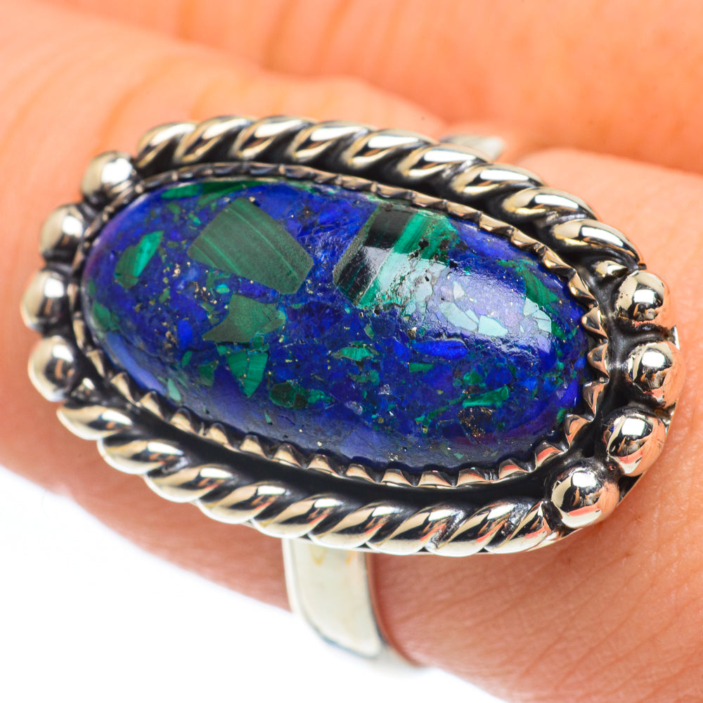 Azurite Rings handcrafted by Ana Silver Co - RING61676