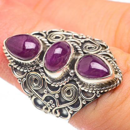 Ruby Rings handcrafted by Ana Silver Co - RING61690