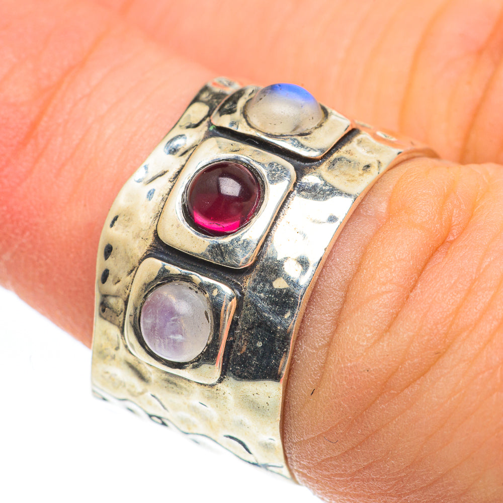 Garnet Rings handcrafted by Ana Silver Co - RING61693