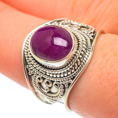 Ruby Rings handcrafted by Ana Silver Co - RING61718