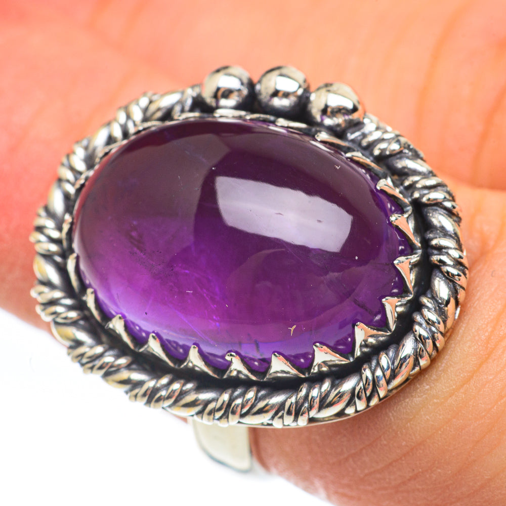 Amethyst Rings handcrafted by Ana Silver Co - RING61719