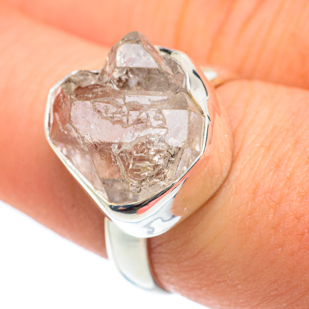 Herkimer Diamond Rings handcrafted by Ana Silver Co - RING61723