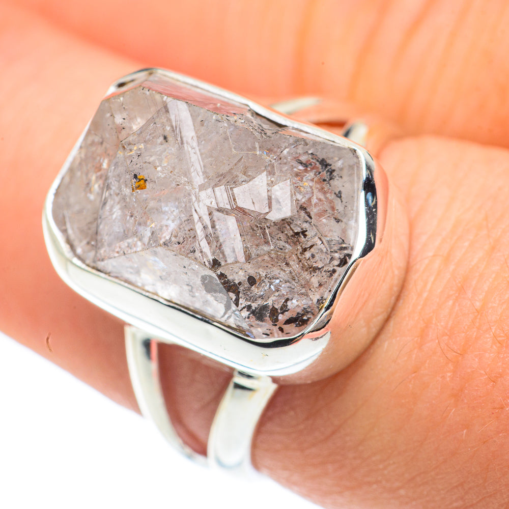 Herkimer Diamond Rings handcrafted by Ana Silver Co - RING61742